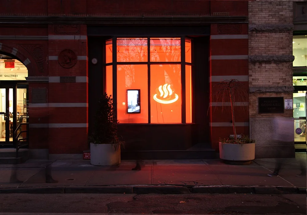 Installation View of La Compass de Nuit
