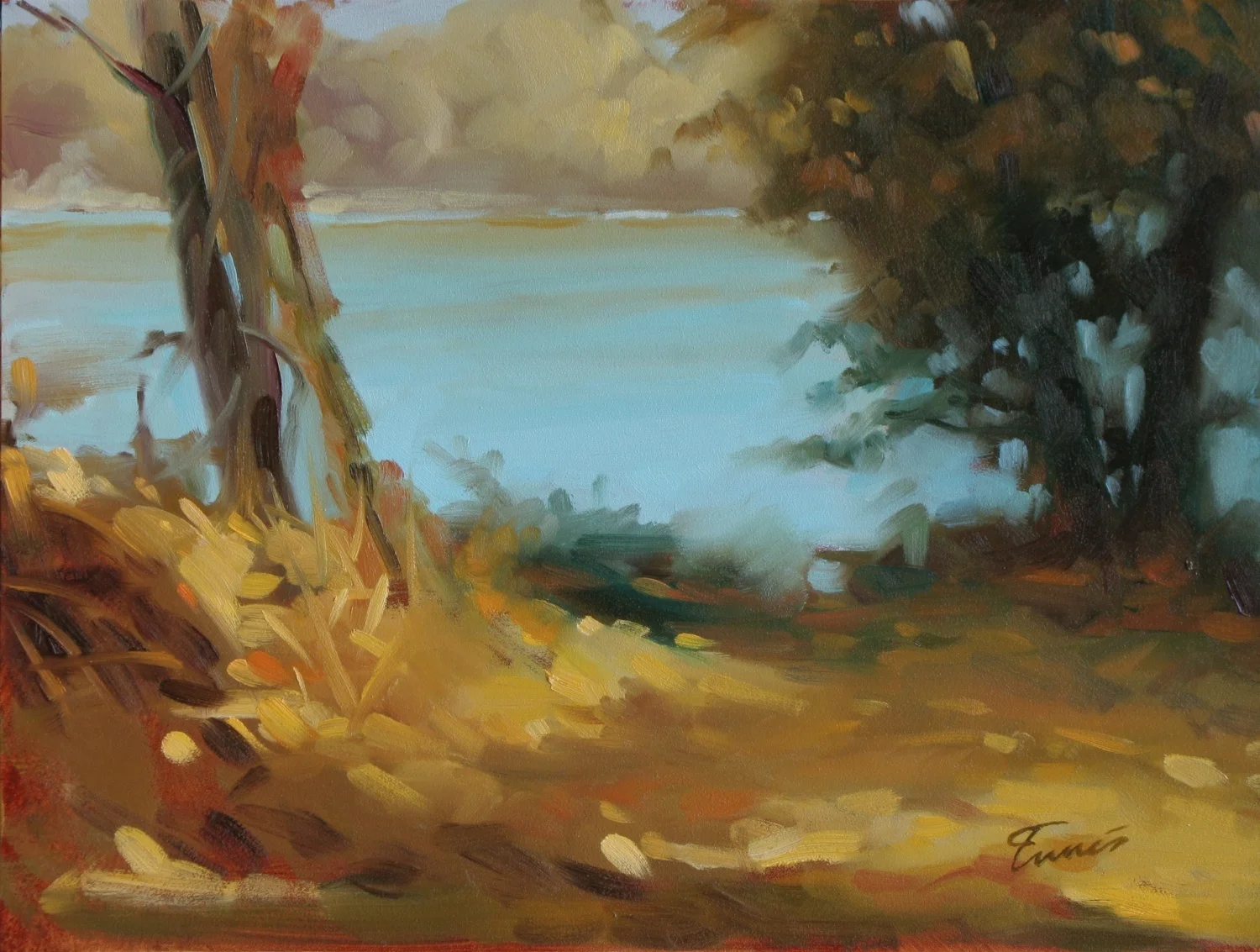 Sunlit Embankment