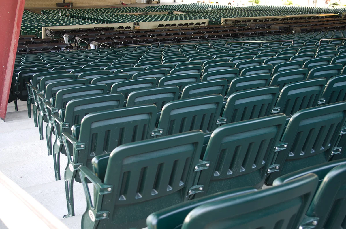 Pavilion at Meadowbrook — Hussey Seating Company