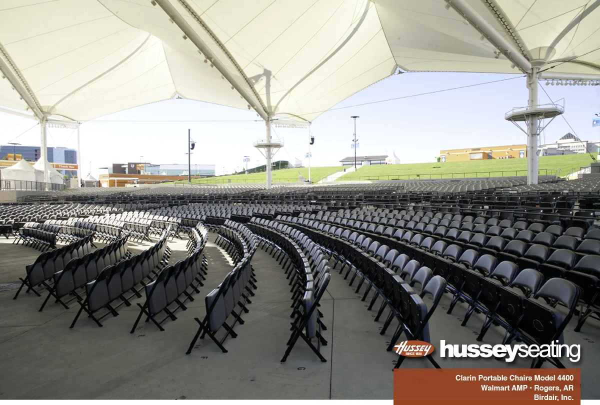 Walmart Amphitheater — Hussey Seating Company