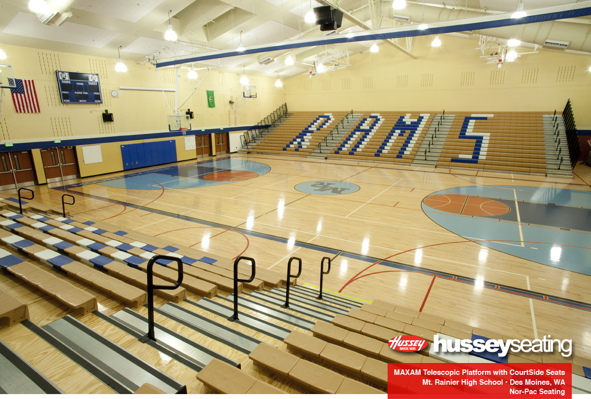 Mount Rainier High School — Hussey Seating Company