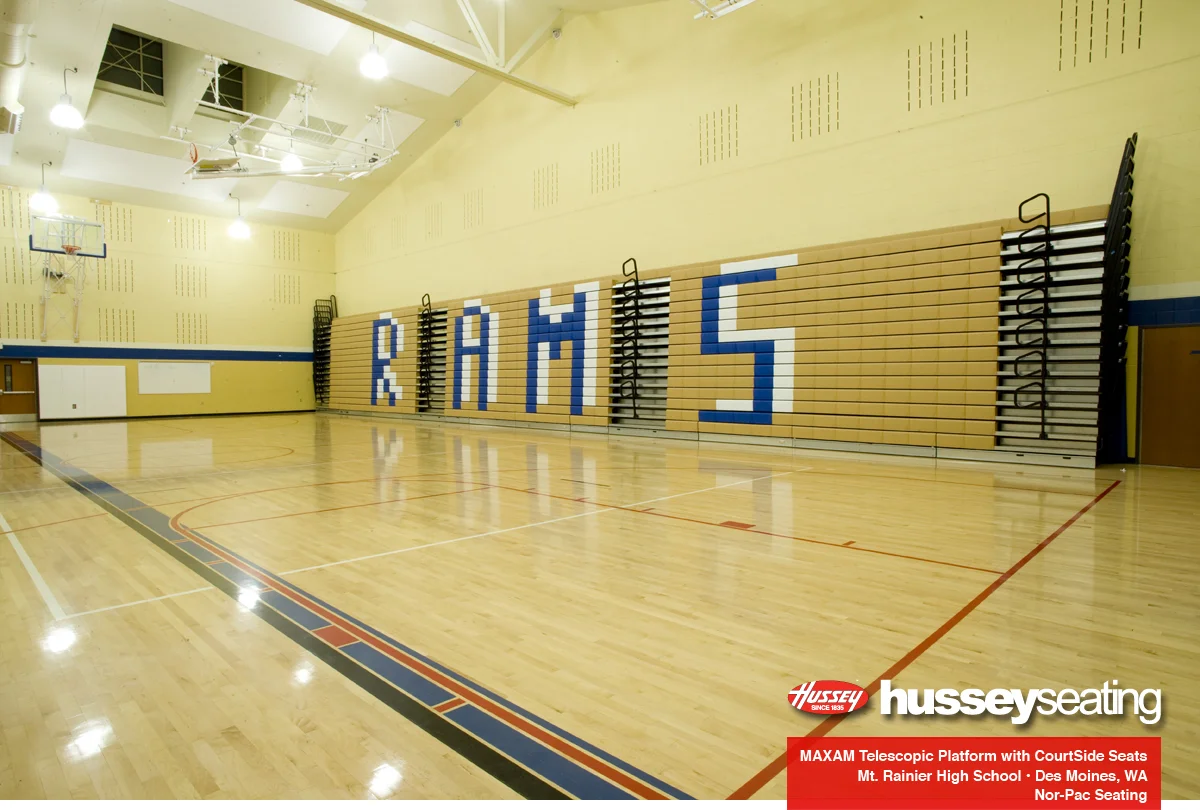 Mount Rainier High School — Hussey Seating Company
