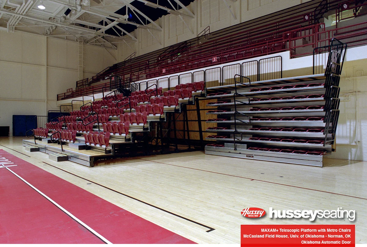 McCasland Field House, University of Oklahoma — Hussey Seating Company