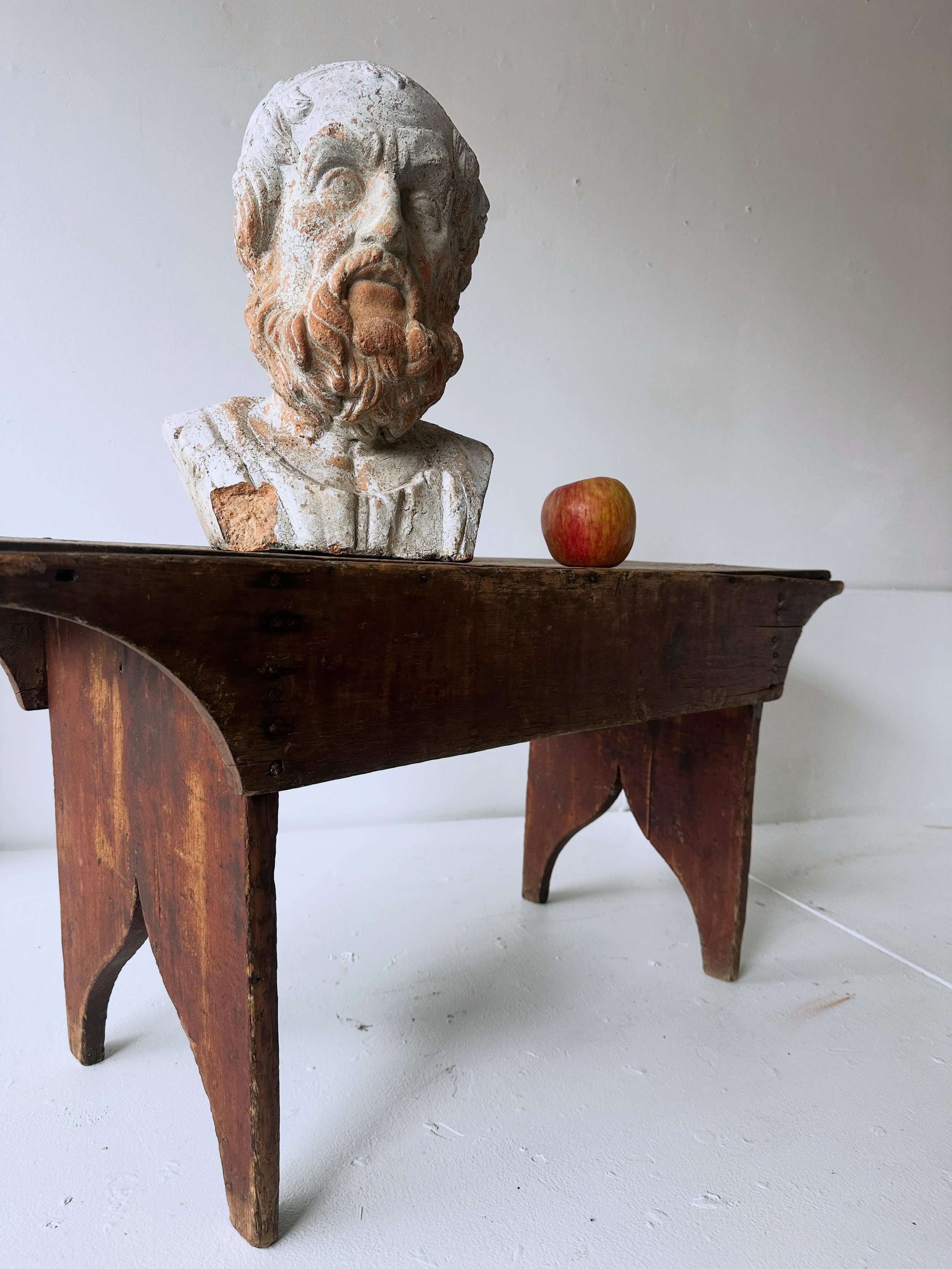19th century terracotta bust of Homer&hellip;slight loss to base, shown..nice Grand Tour piece&hellip;15&rdquo; high&hellip; 🌿*SOLD