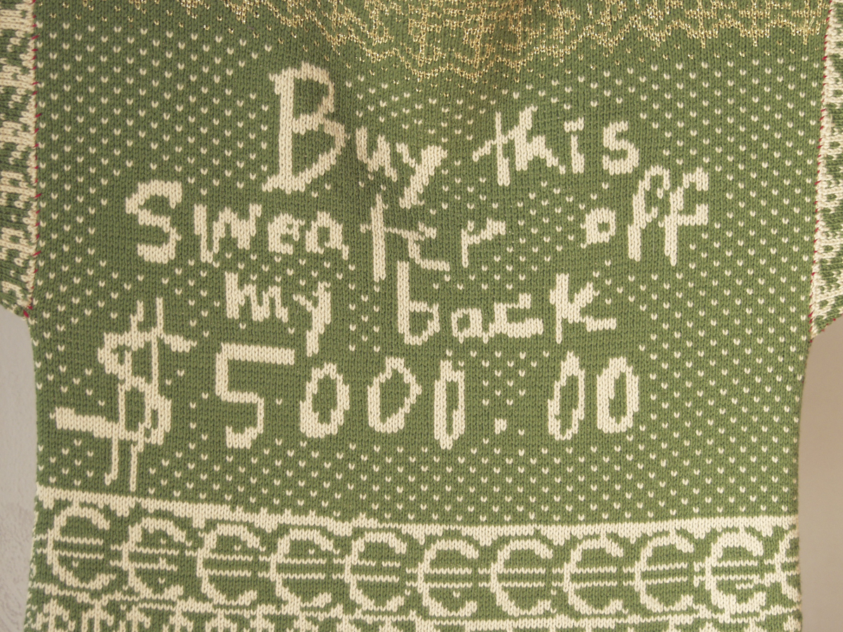 Everything I Touch Turns to $old (back), 2005