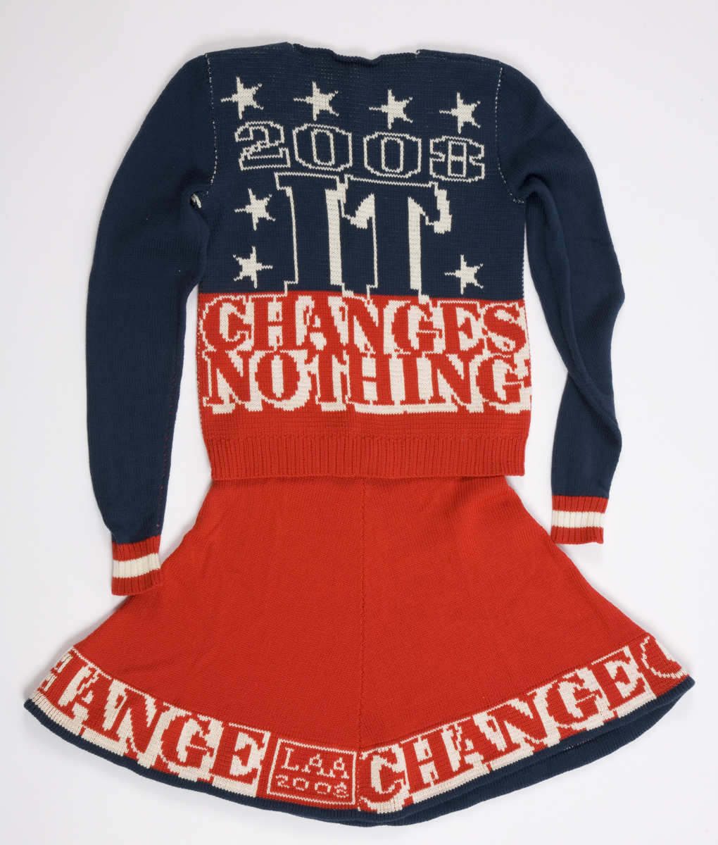  If Nothing Changes, It Changes Nothing (back), 2009 