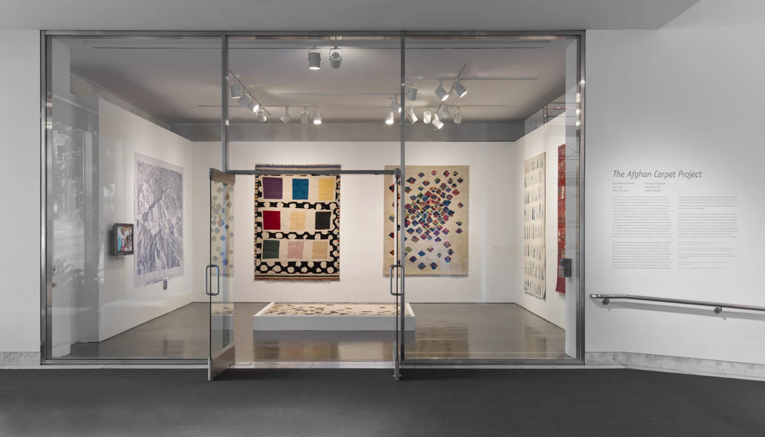 The Afghan Carpet Project, June 13-September 27, 2015. Installation at the Hammer Museum, Los Angeles. Photo: Brian Forrest.