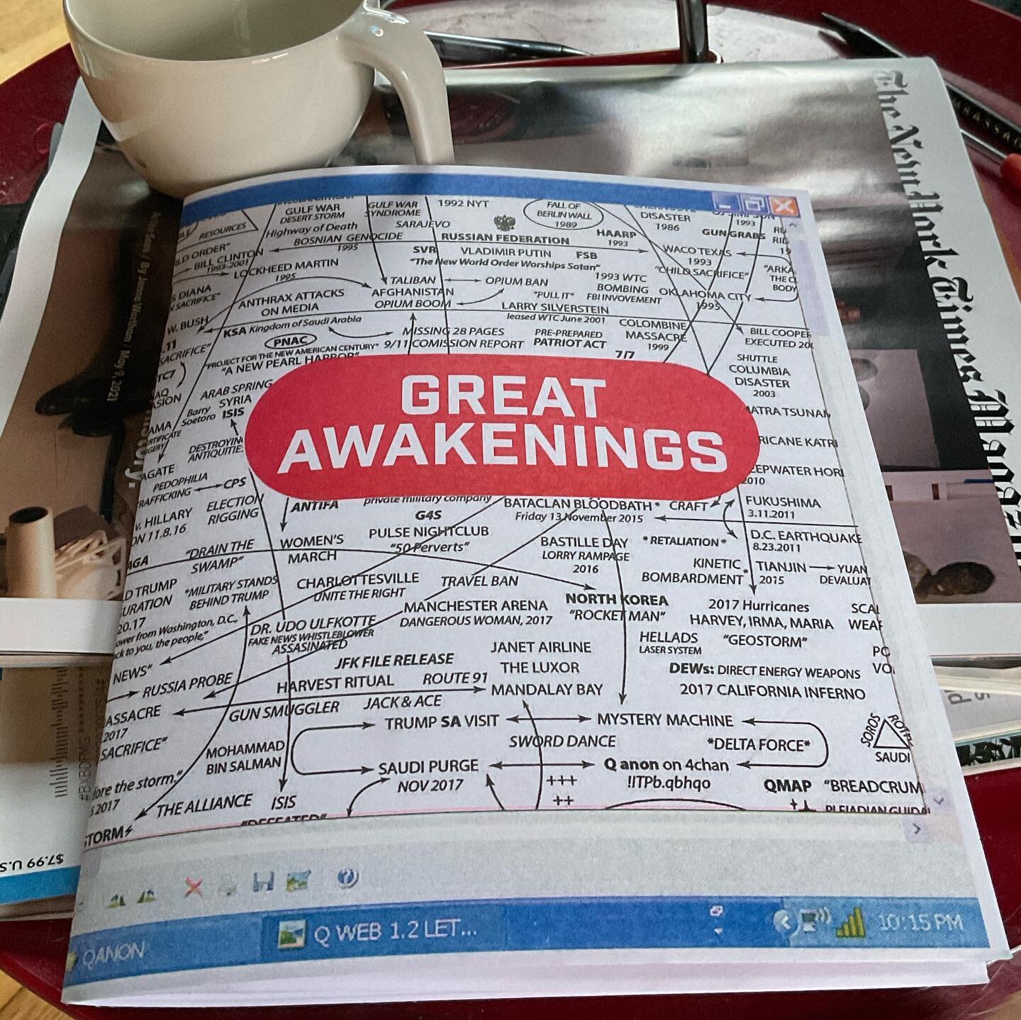 ☀️Good morning! ☀️ Have you ever wondered how people fall into alternative realities? 💊I&rsquo;ve been curious too, and I&rsquo;ve been spending way too much time online trying to understand. &ldquo;Great Awakenings&rdquo; is a collection of stories