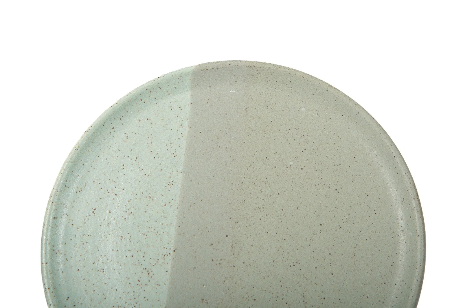 Sp. Bmix, green over matte teal