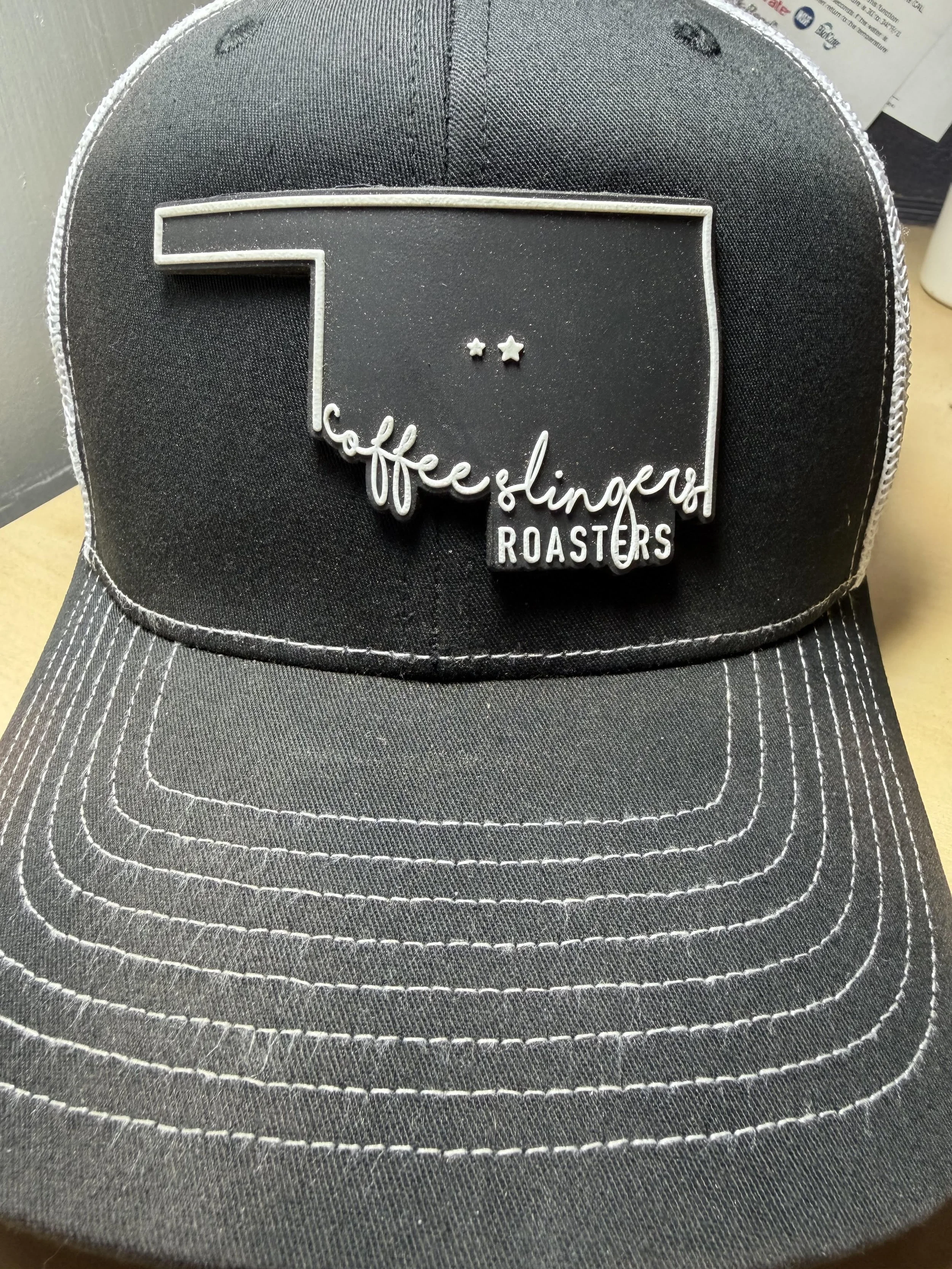Black Trucker Cap