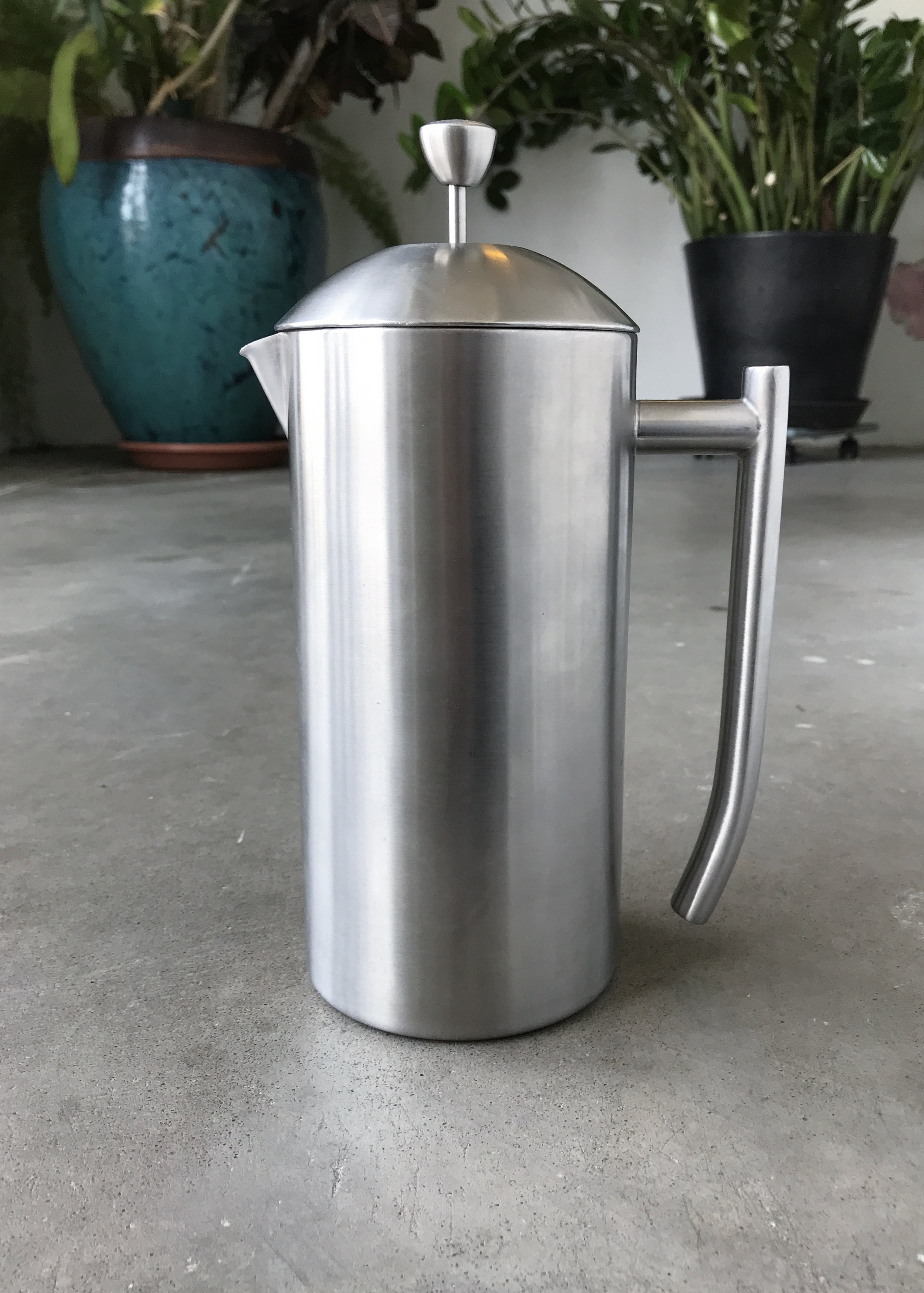 Frieling French Press - Double Wall, Stainless Steel with with