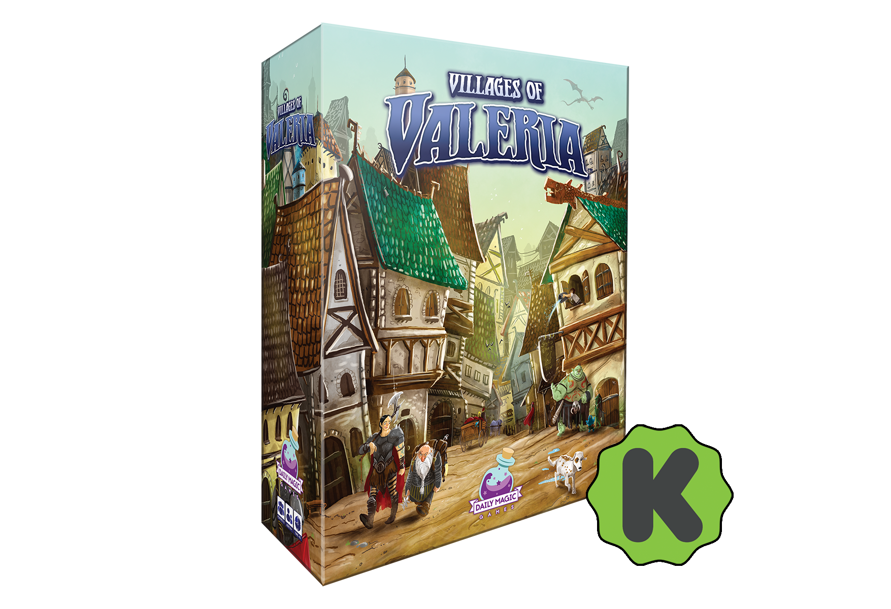 Villages de Valeria repères & architectes KS Édition Quotidienne Magic games Sealed 