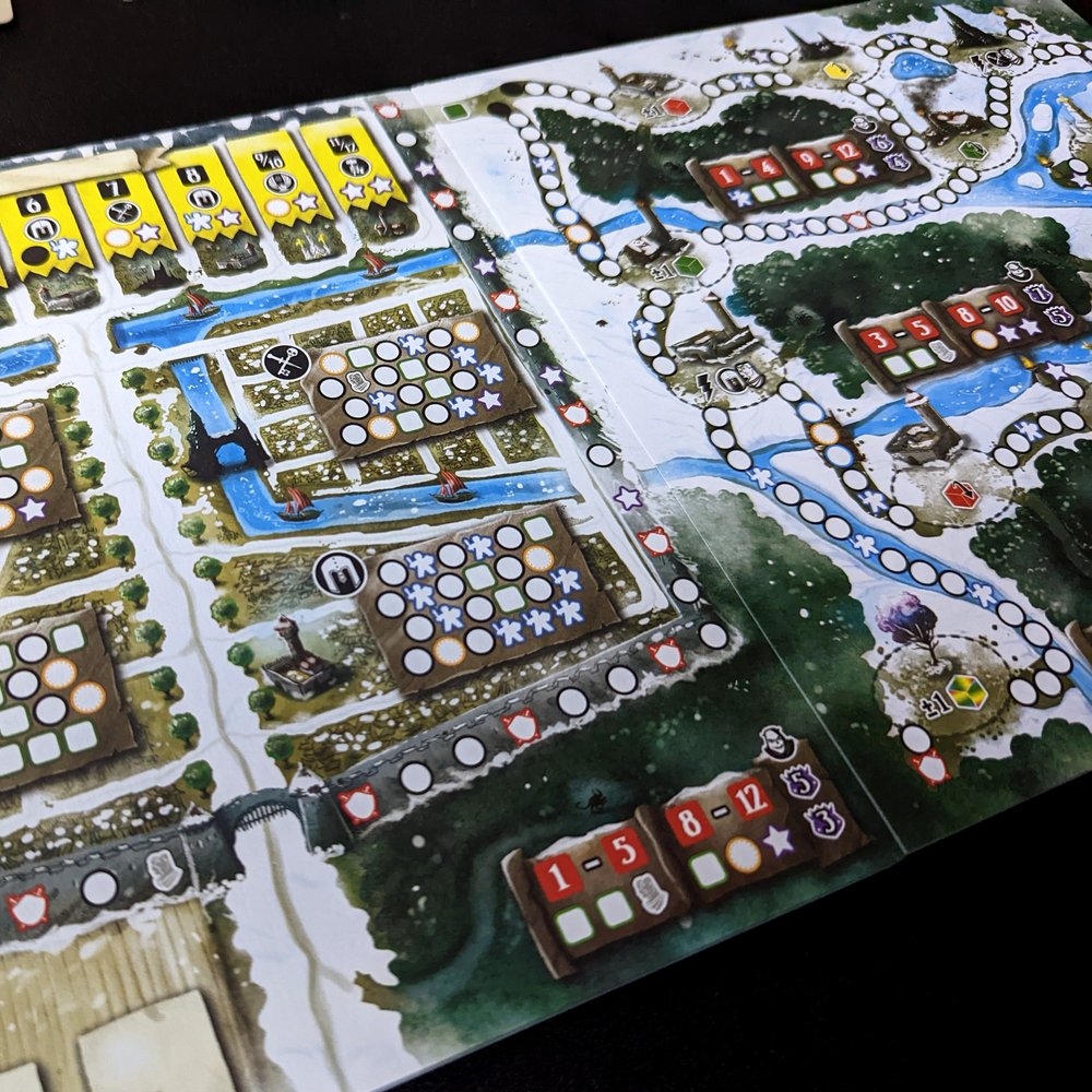 Dice Kingdoms of Valeria: Winter Expansion, Board Game