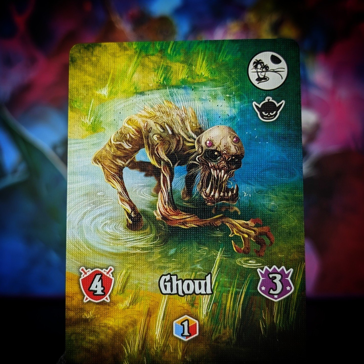 You ran all night from the beasts that tormented you and sought rest by the bog. Little did you know what would emerge.  Who is your most feared monster from Valeria Card Kingdoms? ⚔️