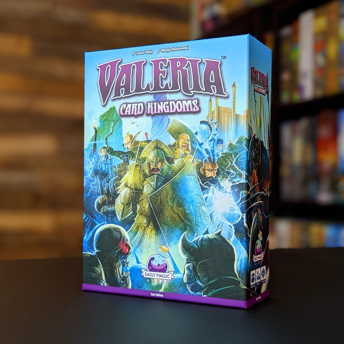 The one that started it all! ⚔️ Pick up a copy of Valeria Card Kingdoms today and receive 7 promo cards! https://buff.ly/3D9guOn
