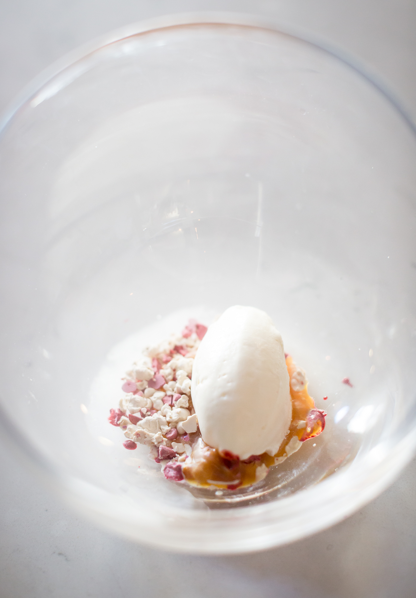 foie gras beetroot/nocino/filbert/strawberry/butterscotch/whipped creme fraiche