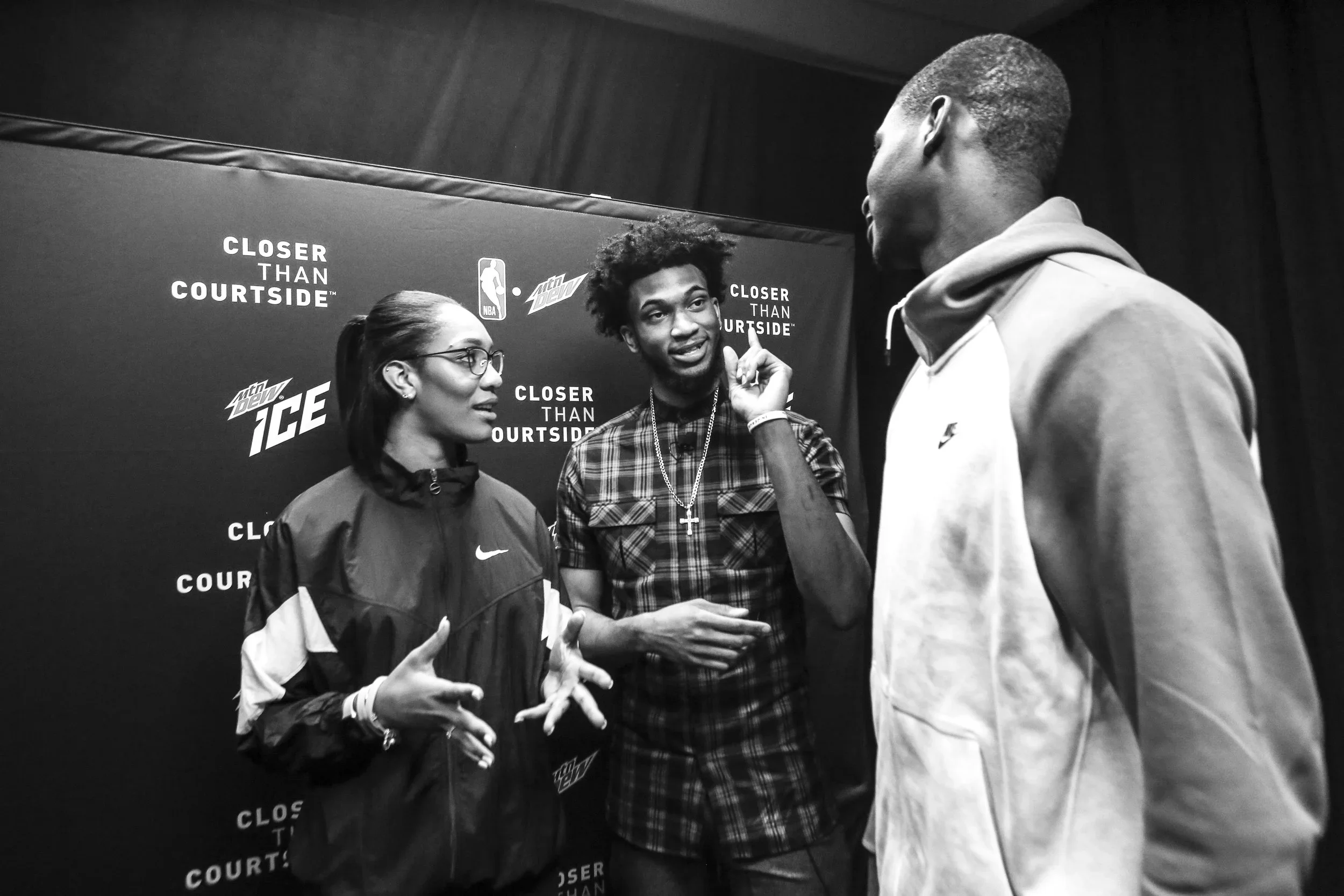 Marvin+Bagley,+Jaren+Jackson+_+A'ja+Wilson+__+NBA+All-Star+Weekend+2019+Charlotte+__+Photo+by+Keenan+Hairston.webp