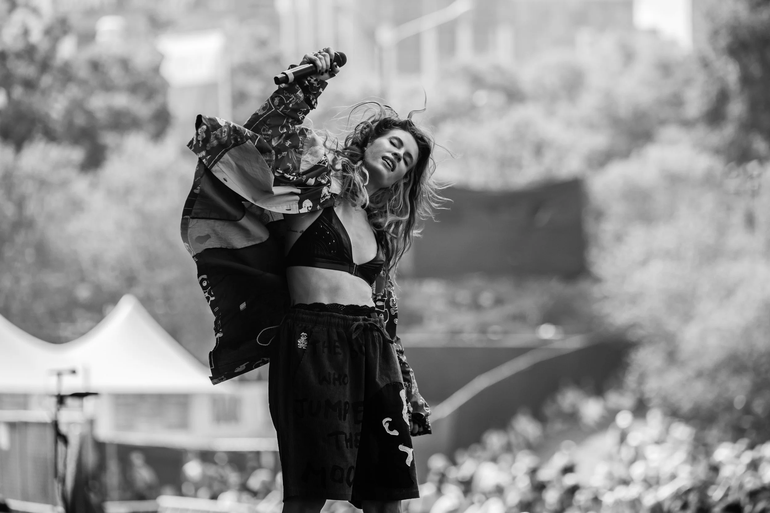 Fletcher by Keenan Hairston for Lollapalooza 2022_6956-B&W.jpg