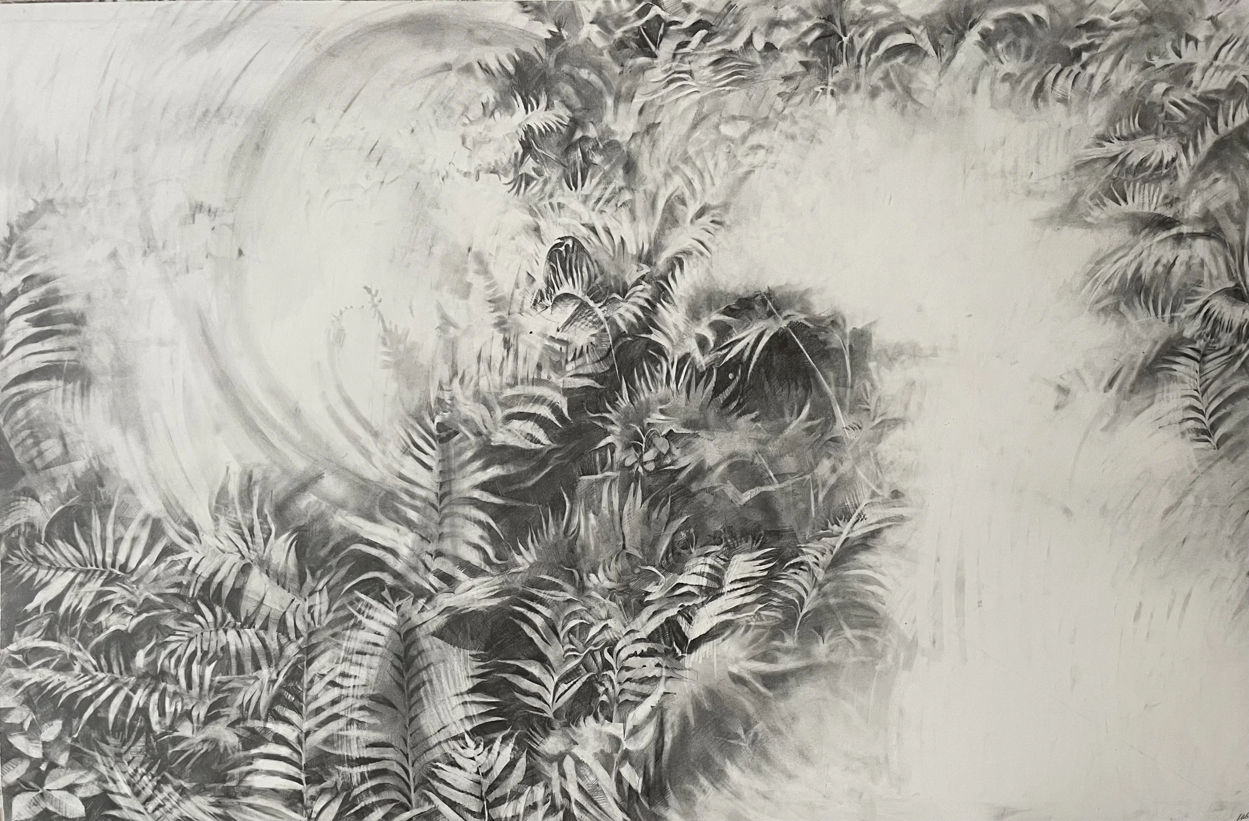 Norwegian Cruise Line | graphite on paper. 34” x 52” / 86 x 132 cm