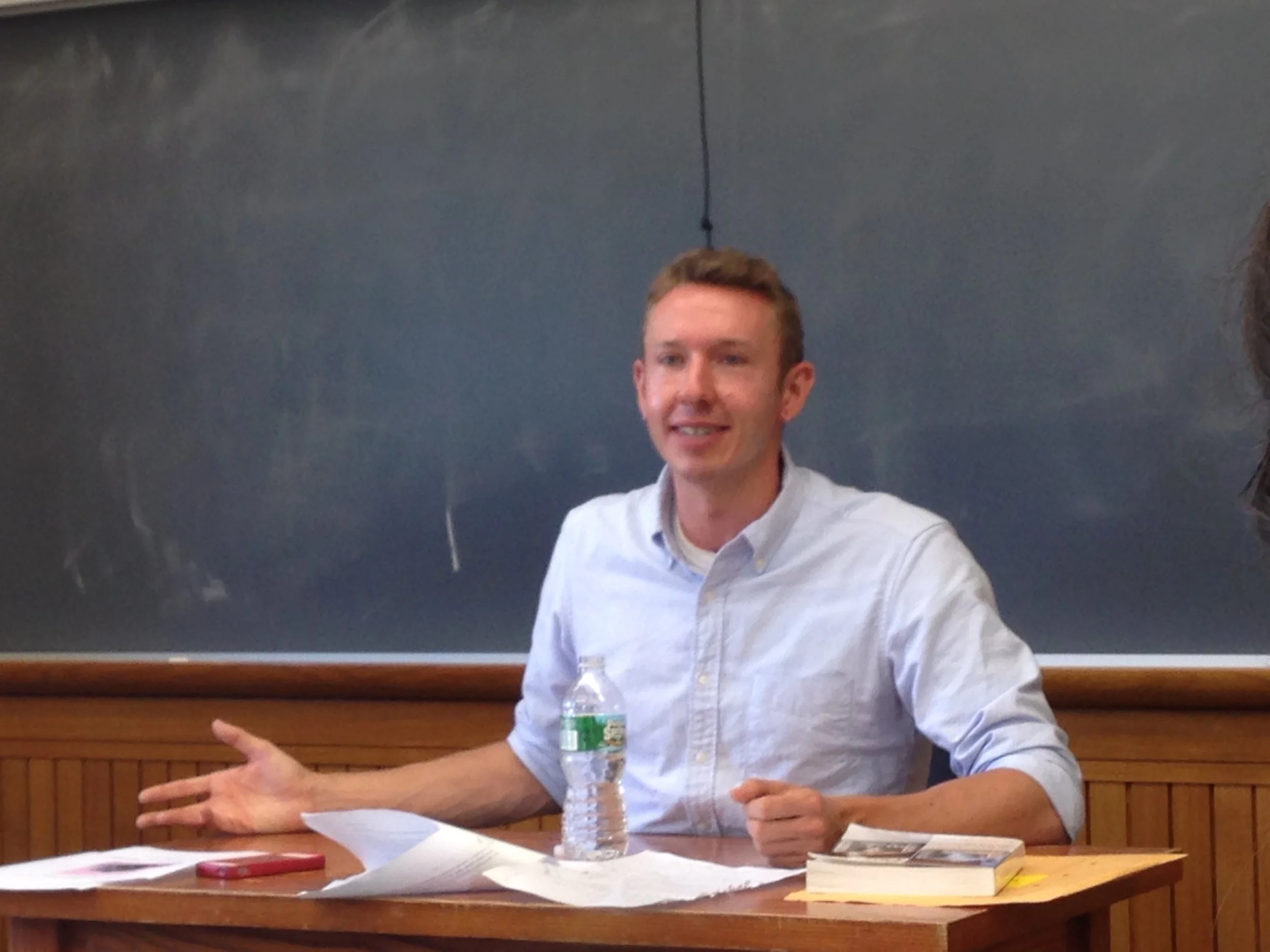 James Uden, Team-Teaching Pedagogy Colloquium 2014
