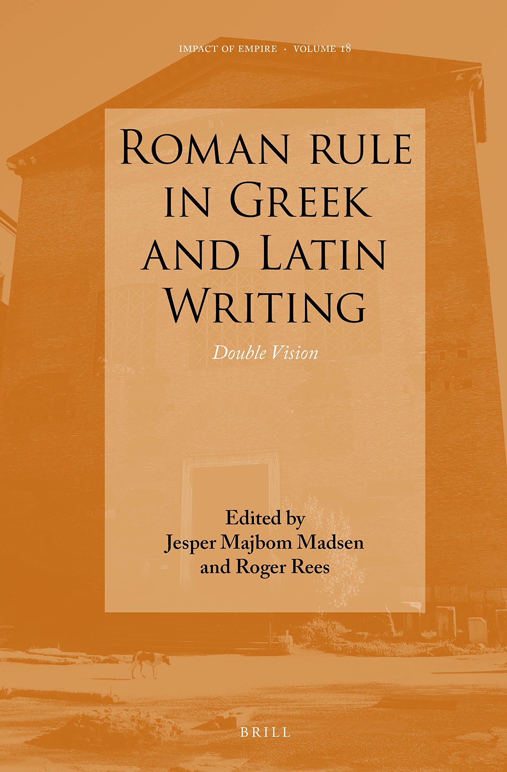  “‘Heus tu, rhetorisce’: Gellius, Cicero, Plutarch, and Roman Study Abroad” in: Jesper Madsen and Roger Rees (eds) 2014, Roman Rule in Greek and Latin Writing. Double Vision