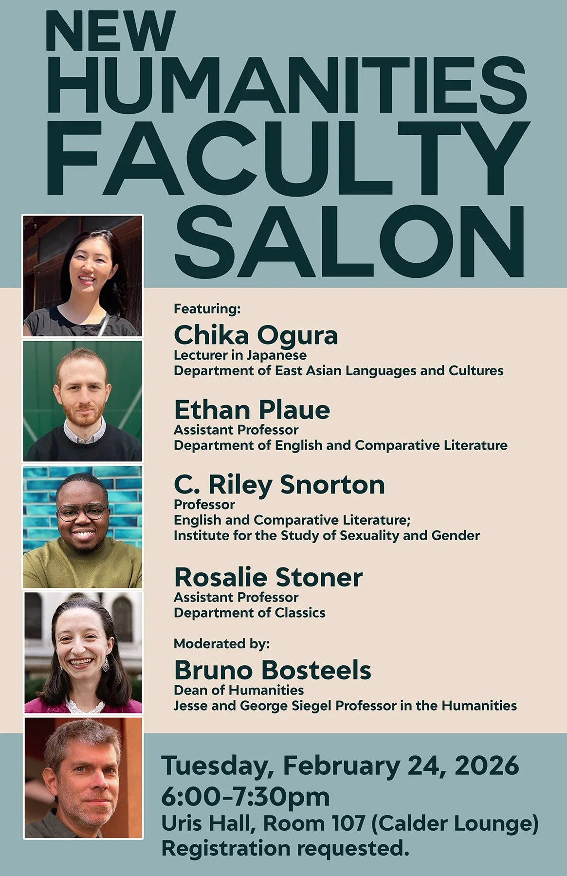 Spring 2026 New Humanities Faculty Salon noq.jpg