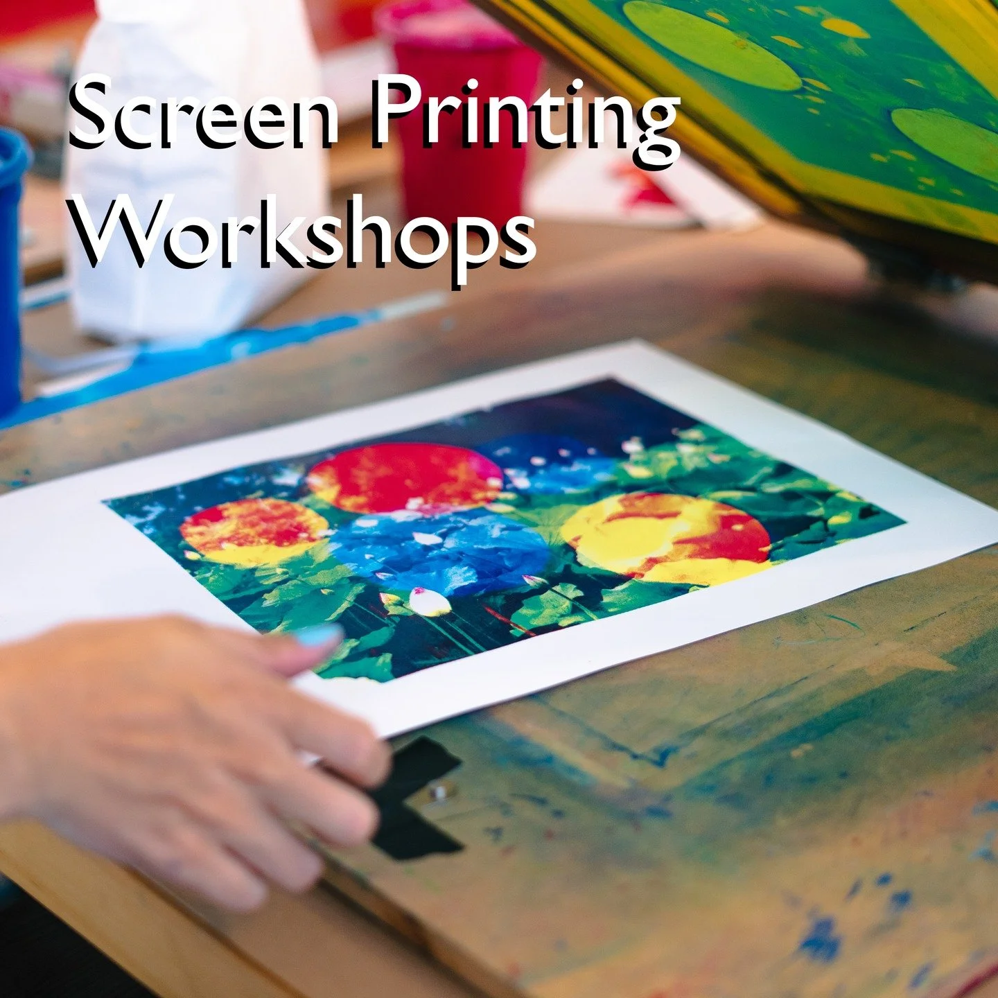 SOOO many screen printing workshops this spring! Come and learn a bit about the screen printing process and make unique prints! All of the links for sign-ups are in the bio.

Sunday, April 19th: Collaborative Screen Printing Workshop at Shop Made in 