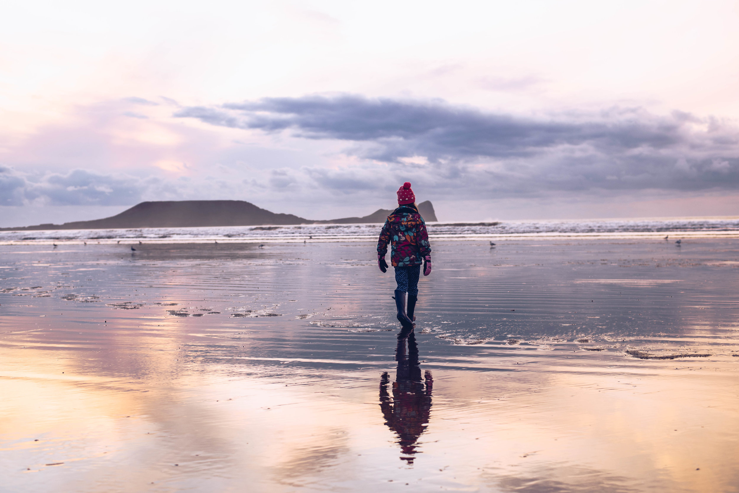 Some free fun at Rhossili in November
