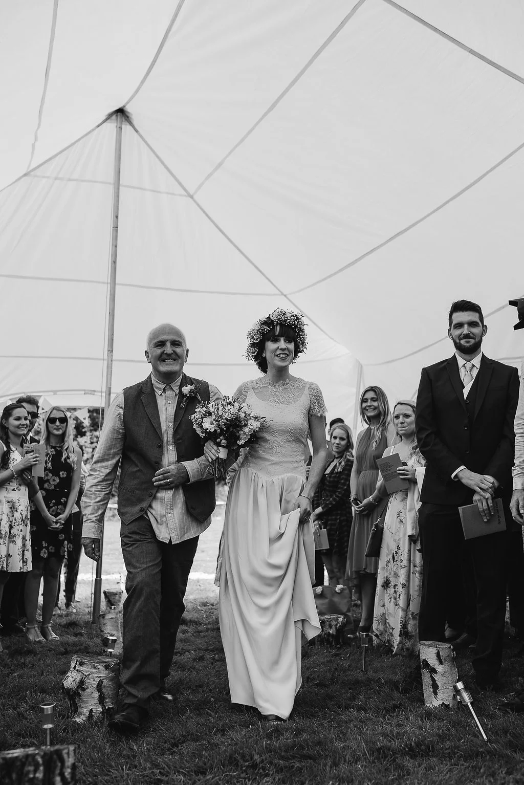 Wedding Ceremony | Wedding Photography | Swansea, South Wales | Down to Earth | Our Beautiful Adventure Photography