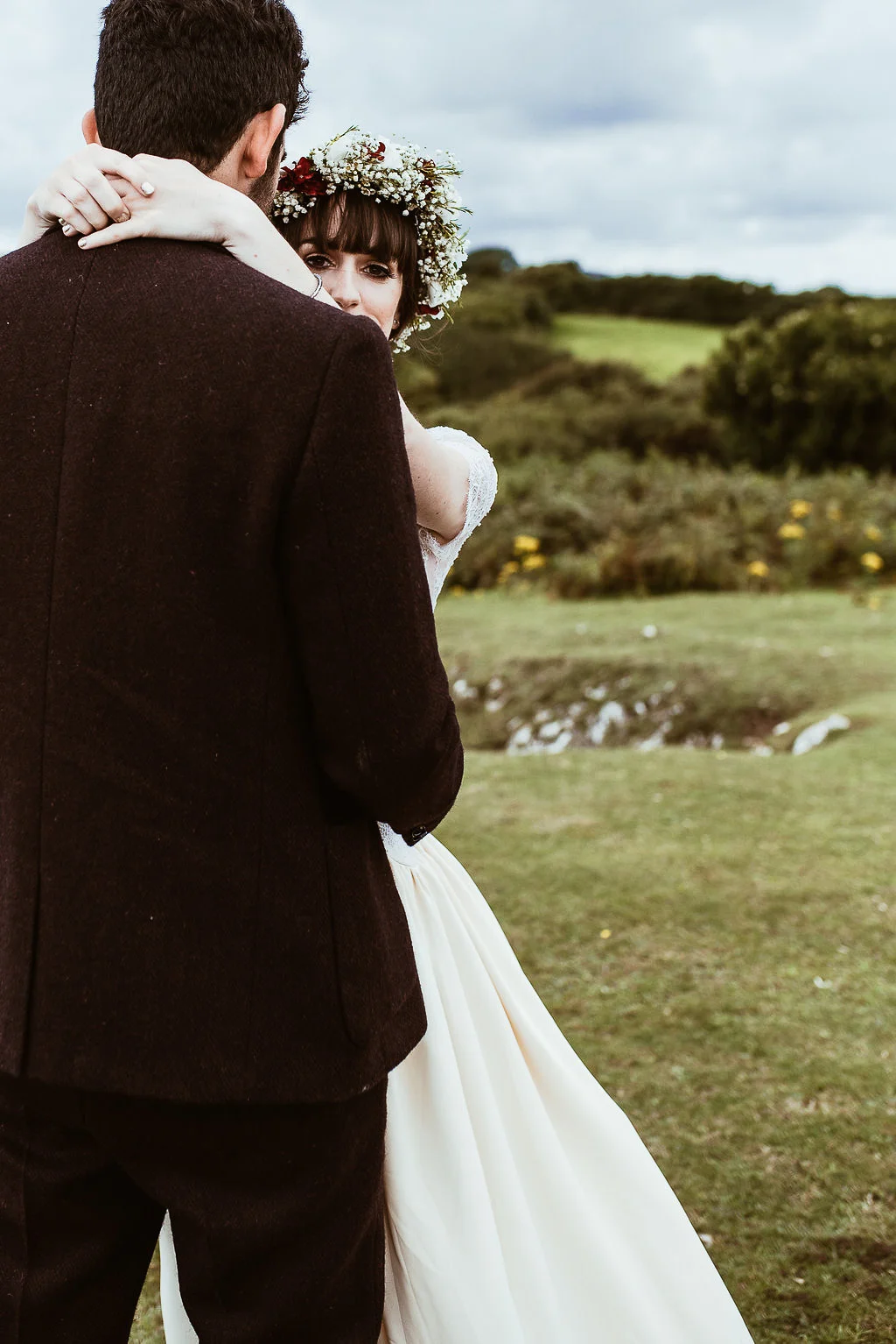 Couples Portraits | Bride and Groom | Wedding Photography | Swansea, South Wales | Down to Earth | Our Beautiful Adventure Photography