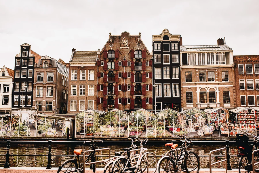 The back of the "Bloemenmarkt."