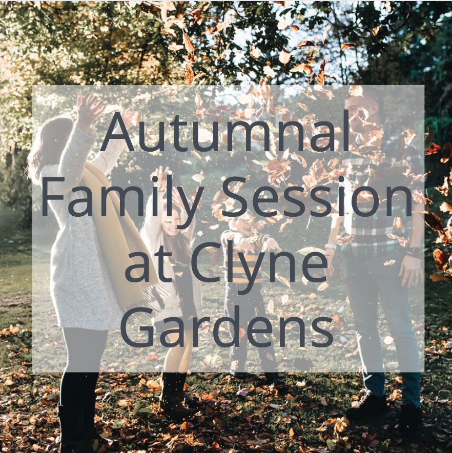 Autumnal Family Session at Clyne Gardens