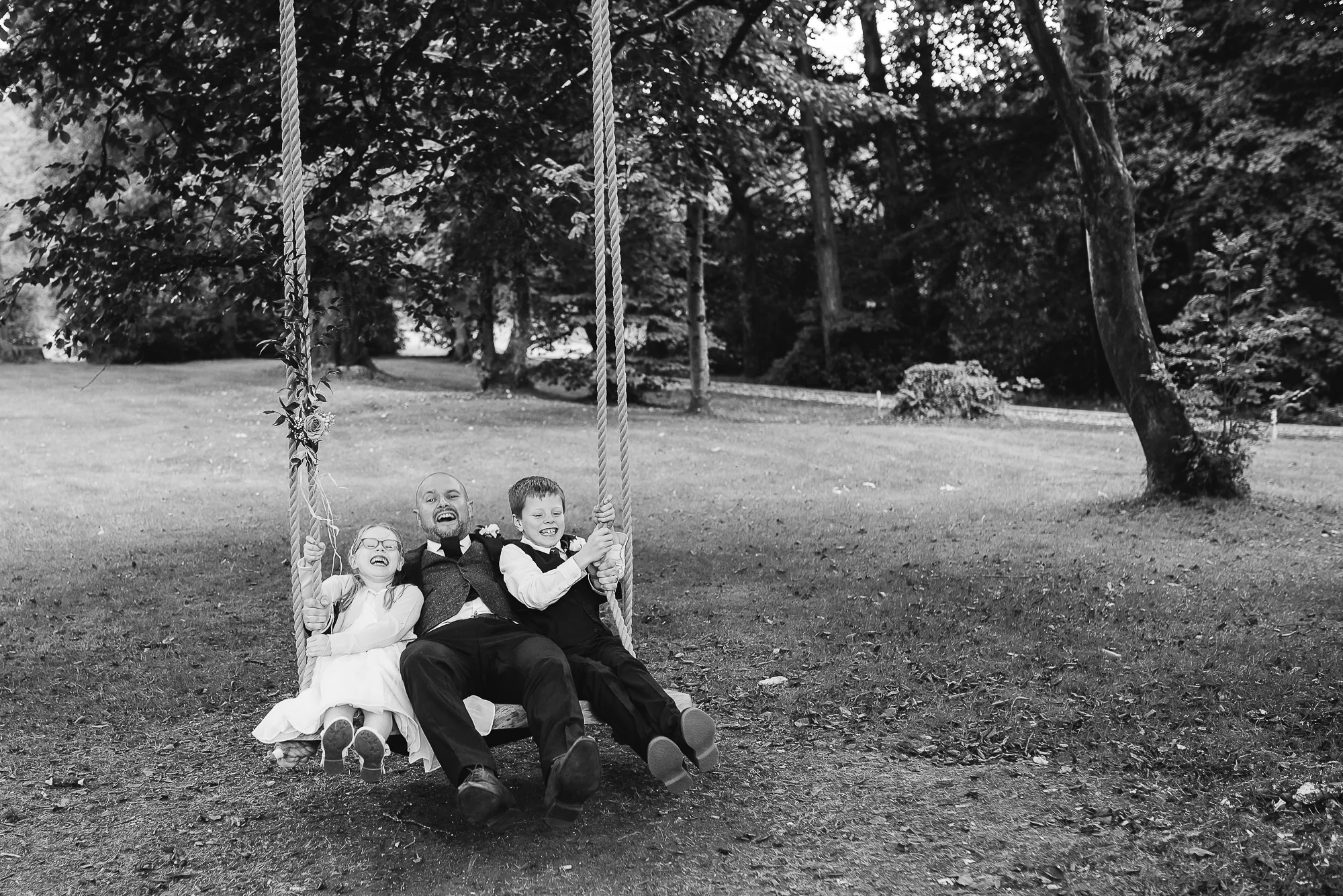Wedding with a Swing | Fairyhill | Wedding Photography | Swansea | Gower | South Wales