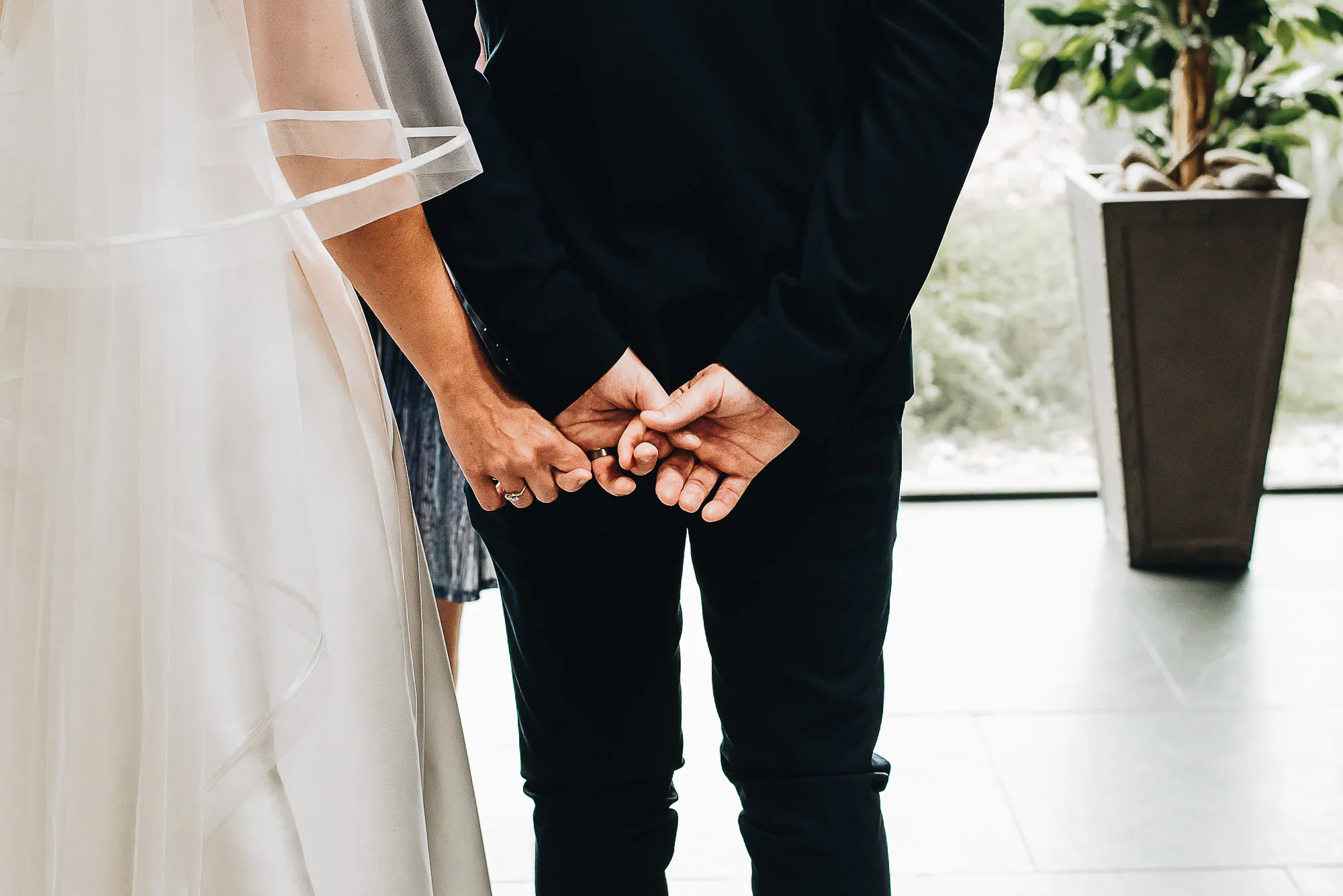 Holding Hands | Wedding Photography | Bride and Groom | Sosban, Llanelli | Swansea and South Wales Wedding Photographer (Copy)