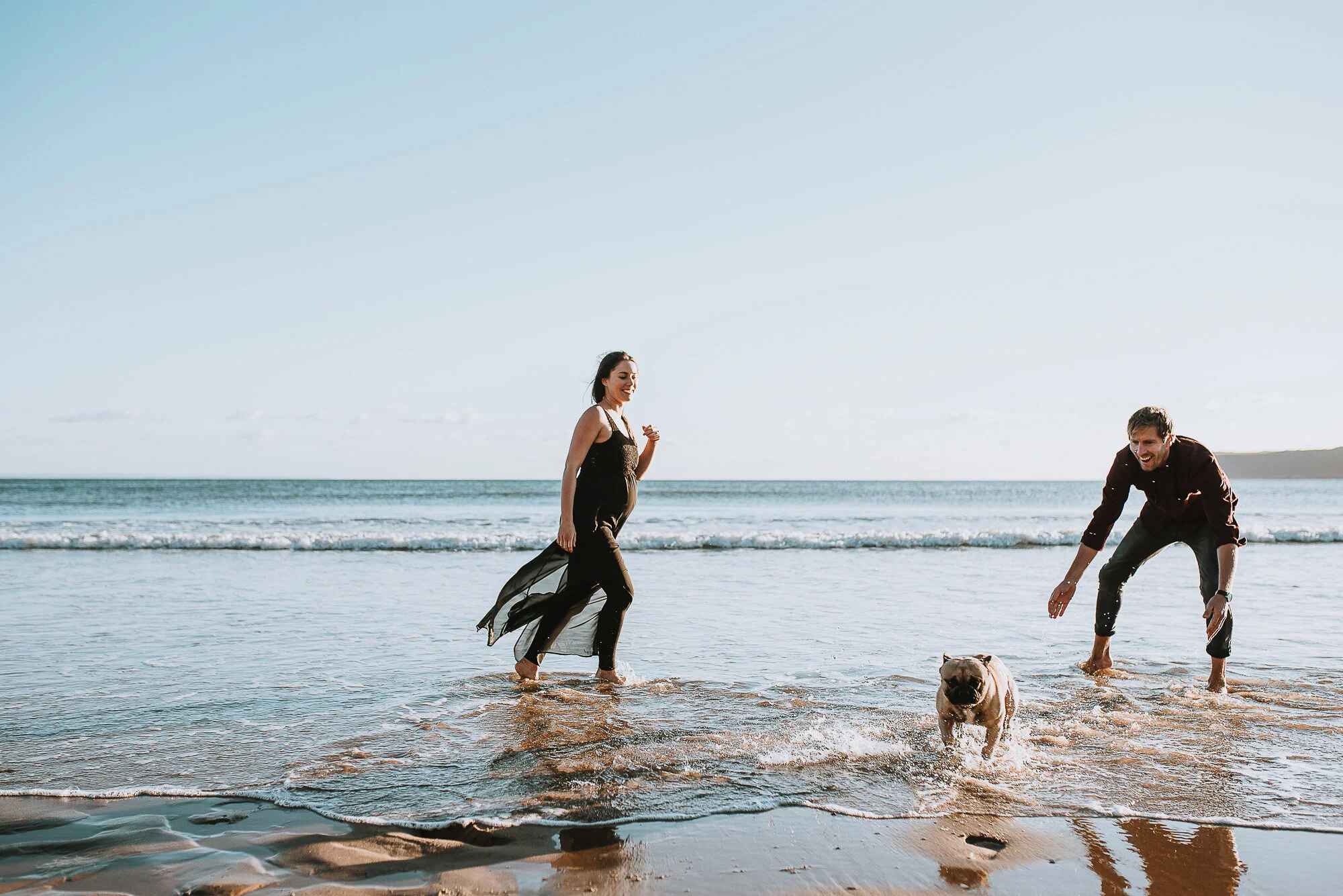A Golden Hour Maternity Photo Shoot - Our Beautiful Adventure Photography