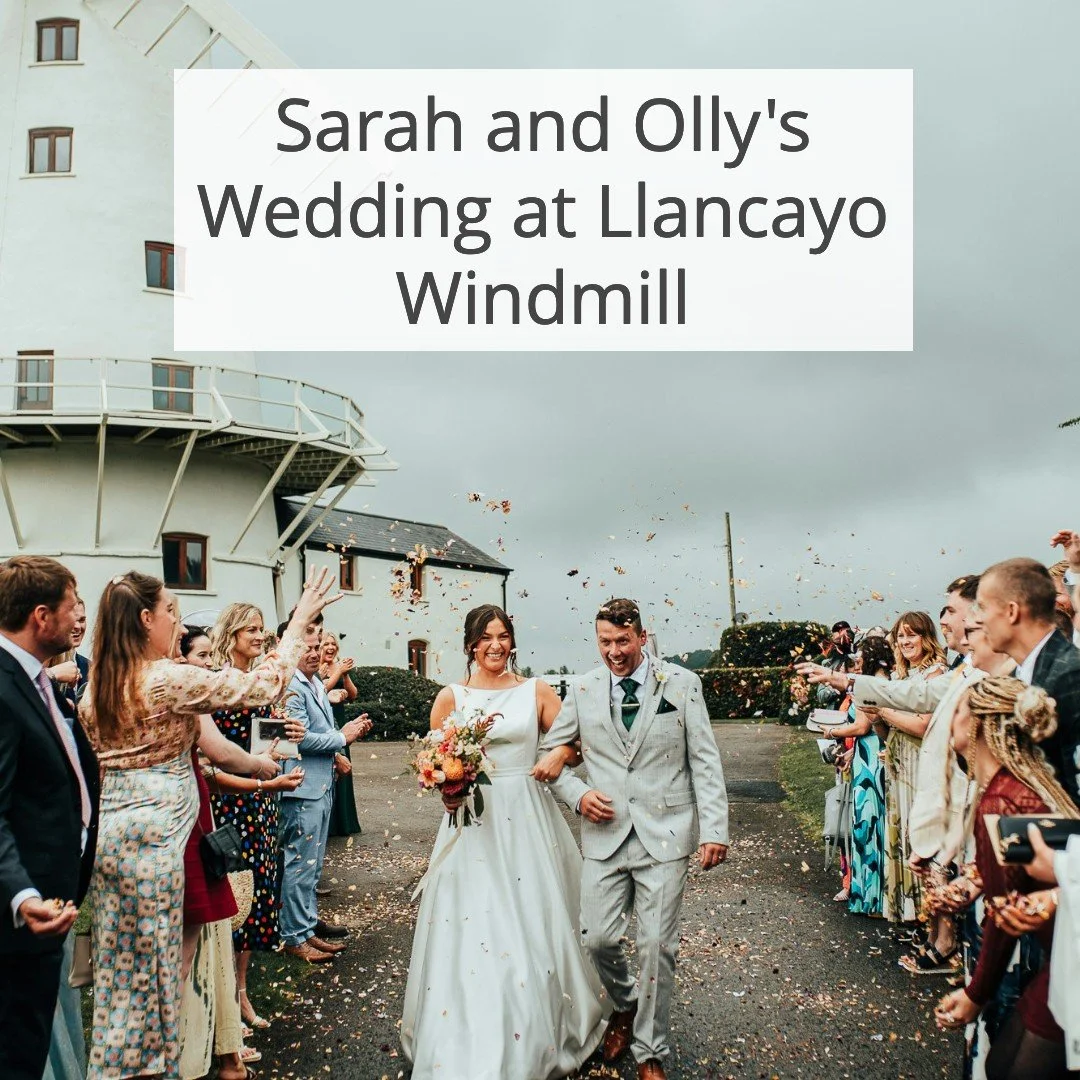 Sarah and Olly’s Wedding at Llancayo Windmill, Monmouthshire