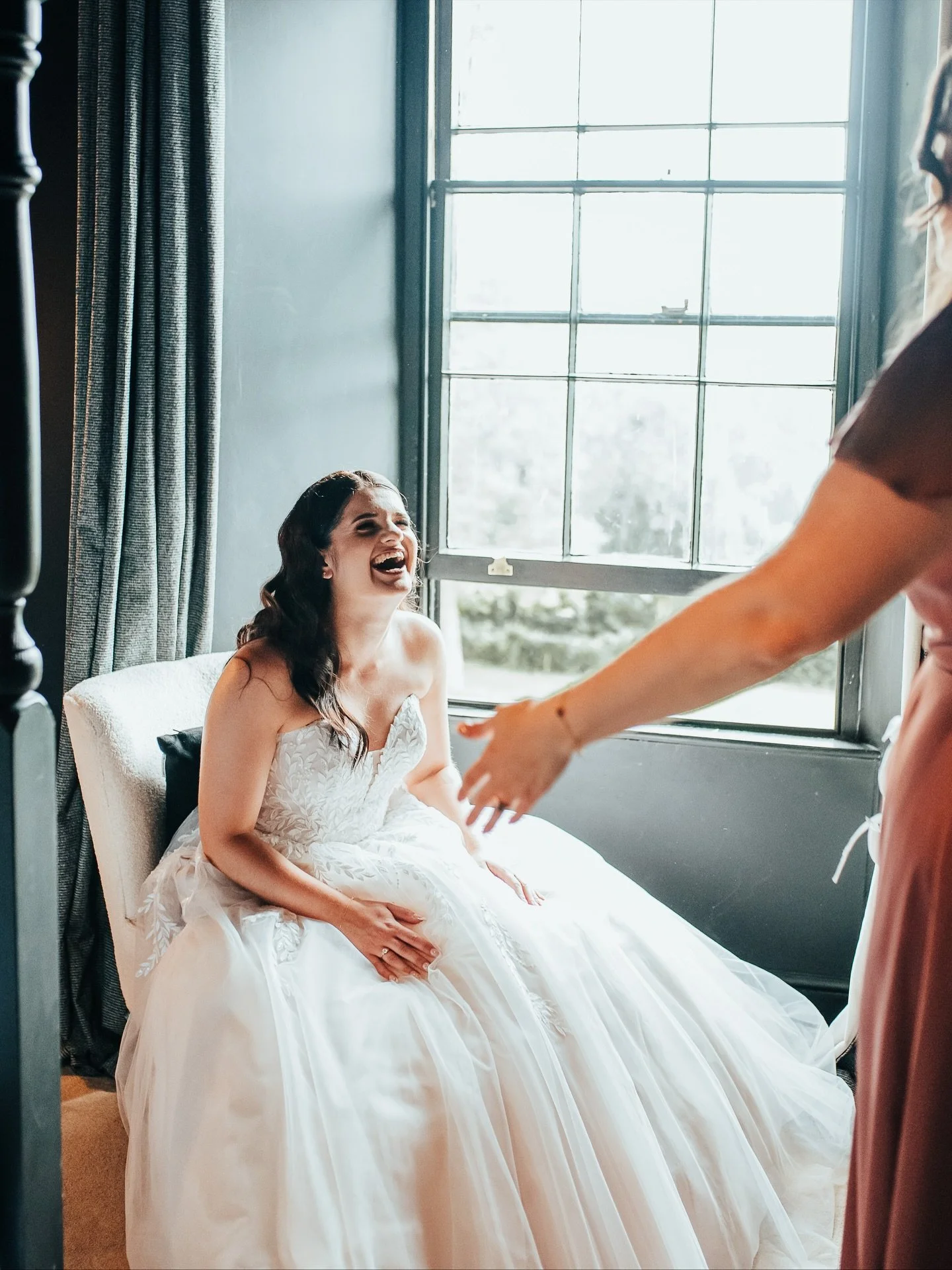 Finishing touches before you say I do 🥰