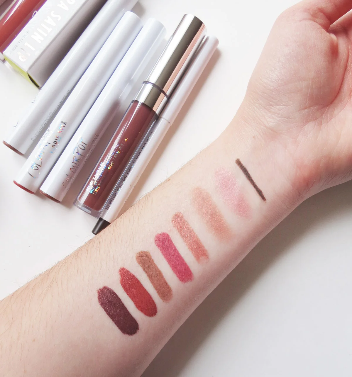 L to R: Toolips, Frick N Frack, Pillow Talk, Cami, Aquarius, Aphrodisiac, Birthday Suit, Brew-Haha