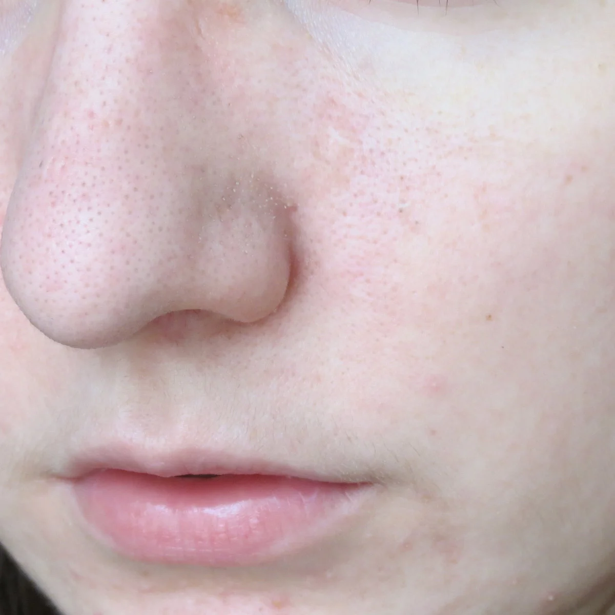 After applying Milk Makeup Blur Stick