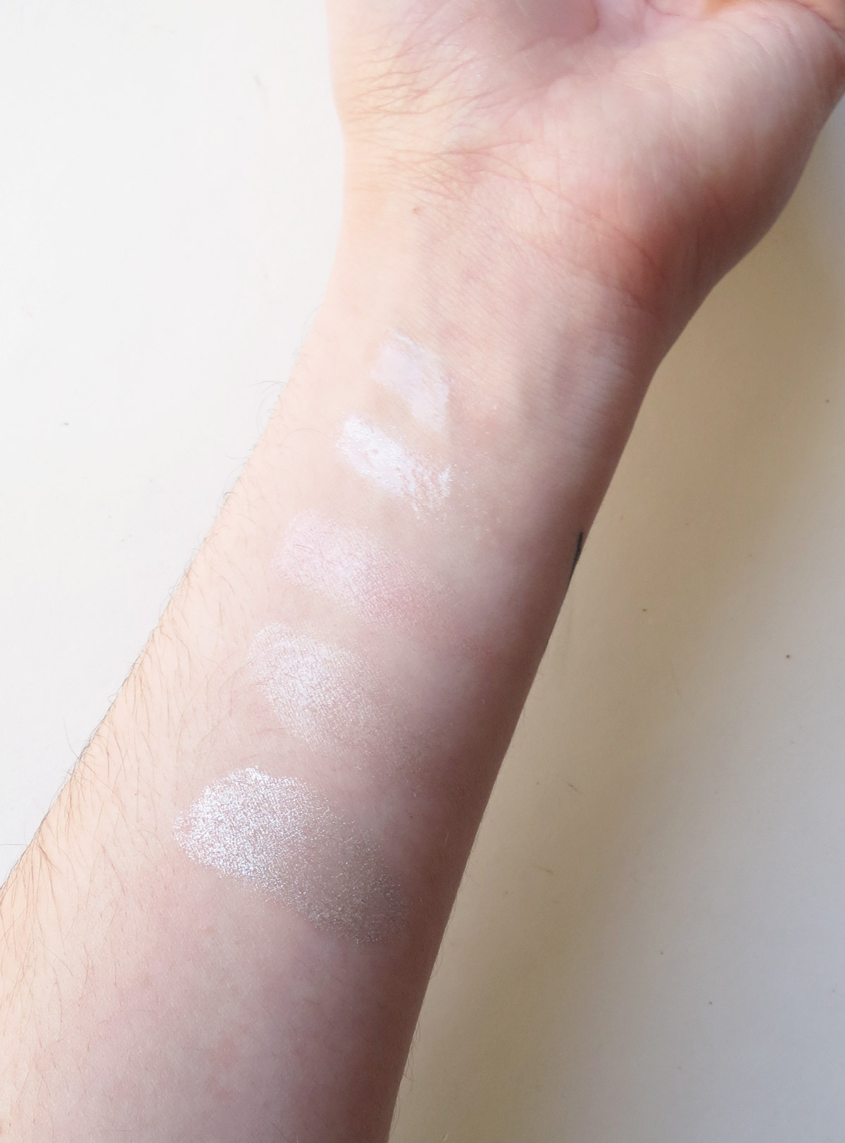 Top to Bottom: Lunar Glaze, Cosmic Glaze, Nova, Pulsar, Chromosphere