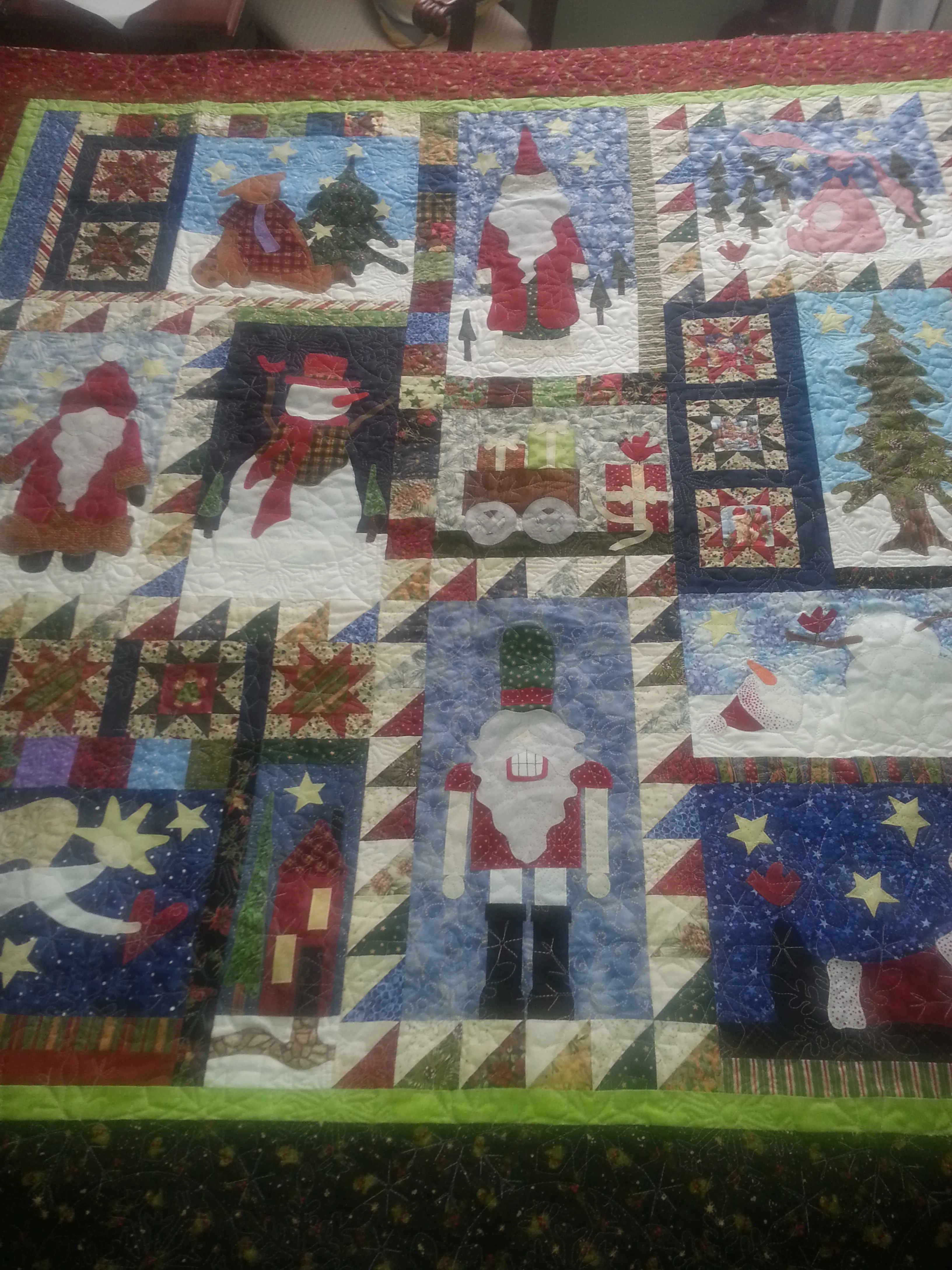 Wall hangings are great fun and are usually quick and easy to quilt. If you haven't attempted a bed-size quilt you might want to begin with a small wall hanging.