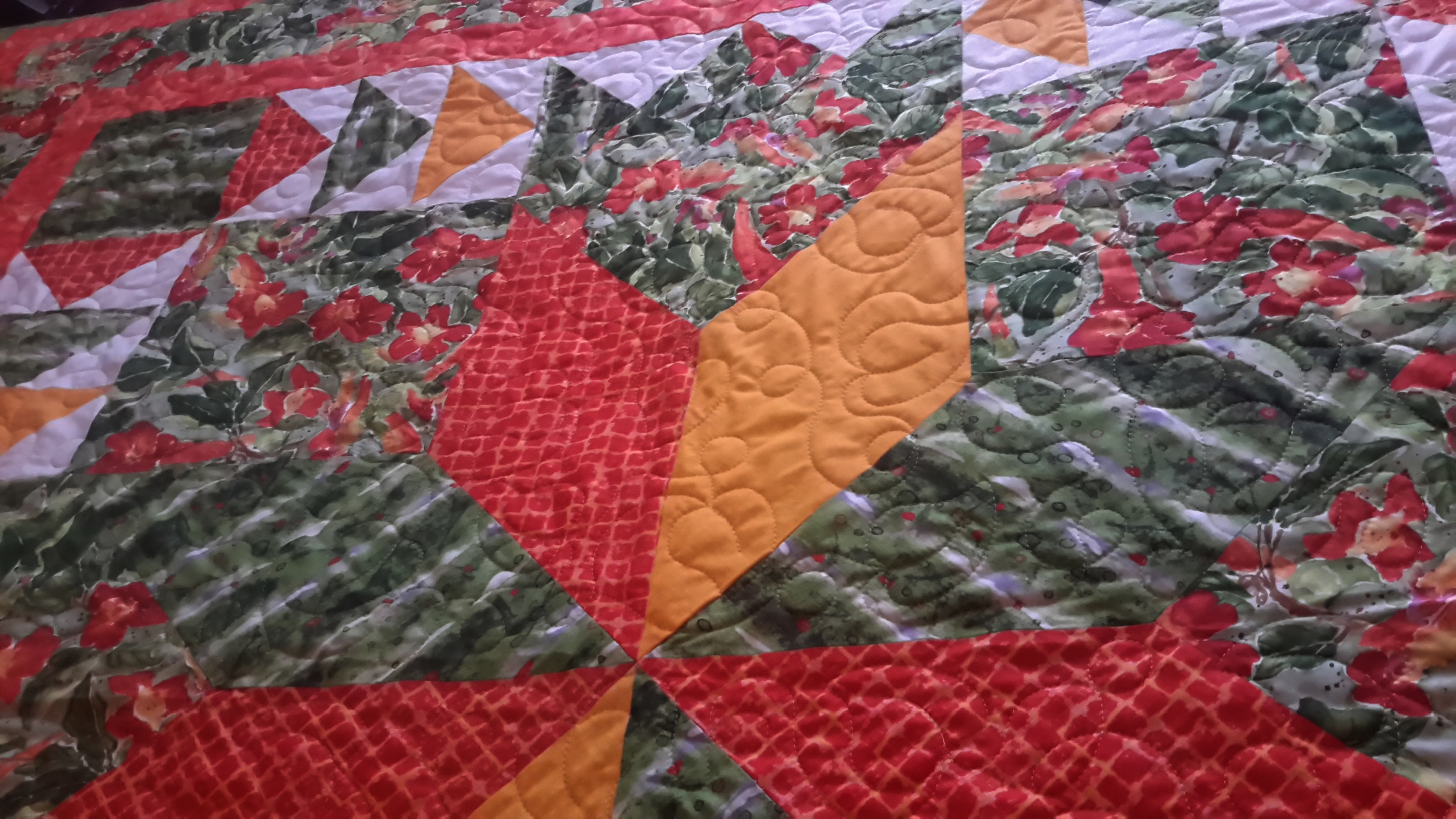 Quilting can make even a beautiful quilt more so