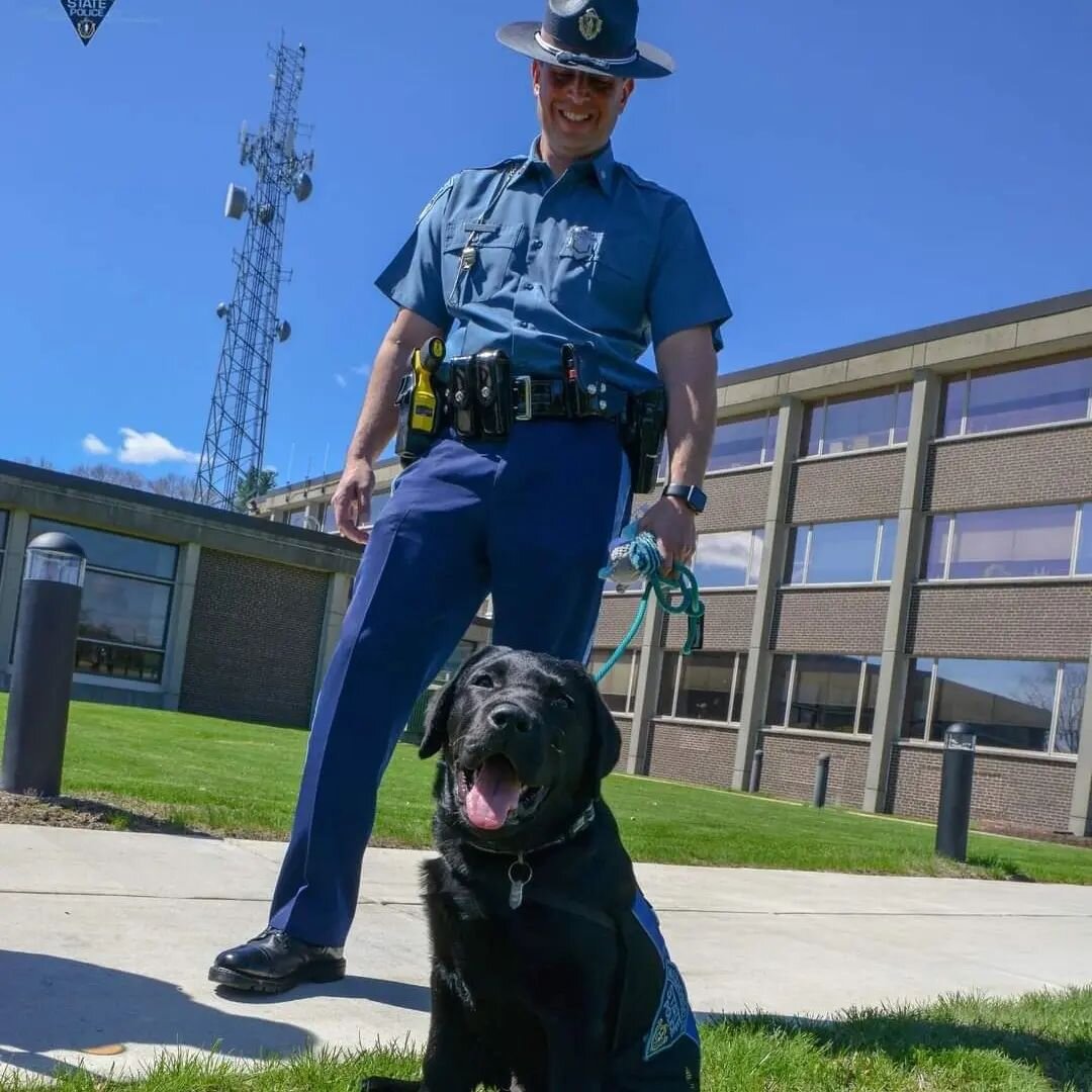 K9 Luna &amp; Trooper Chad M. Tata from the Massachusetts State Police joins the Fitchburg Dog Festival 2022 - 3rd Annual on August 27th, 2022 at the Fitchburg Dog Park from 10am til about 1pm

  In 2019, the Massachusetts State Police acquired an En