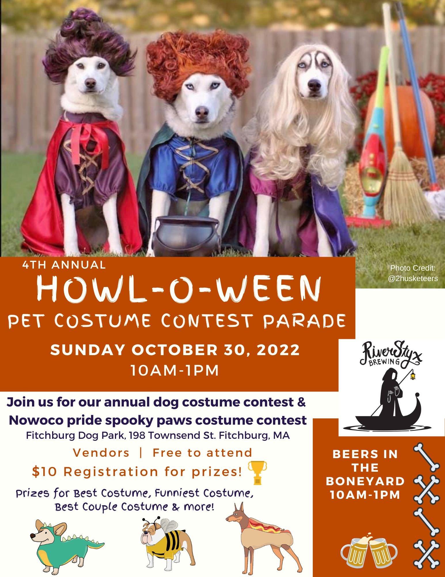 Howl-o-Ween Pet Costume Contest Parade 4th Annual — Fitchburg Dog Park