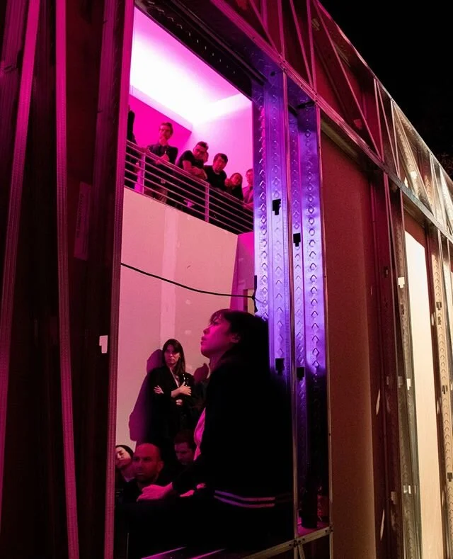 Scoring, Building continues to be constructed until its closing on February 29. You can visit the exhibition today at 11am-3pm to view the work (as well as Thursday, Friday, and Saturday!). ⁠
.⁠
.⁠
.⁠
@materialsandapplications⁠
@makcenter⁠
@jajatalk⁠
#stagingconstruction⁠
#materialsandapplications⁠
#grahamfunded⁠
@grahamfoundation⁠
⁠