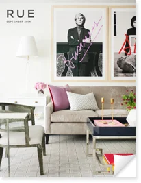 RUE MAGAZINE / SEPTEMBER 2014