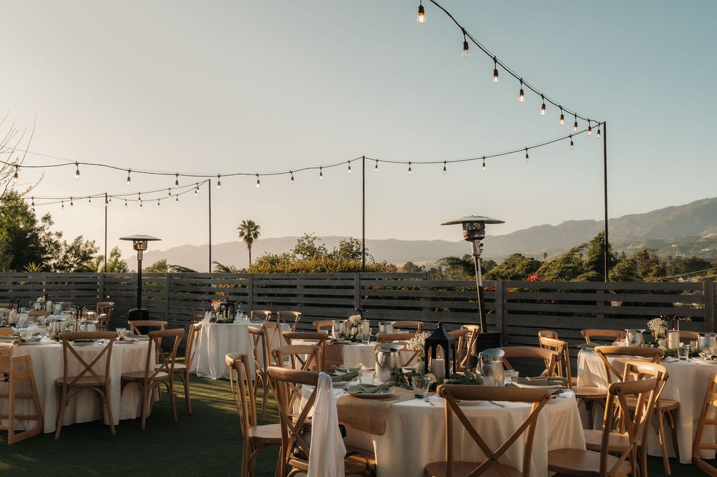 Santa Barbara Outdoor Summer Reception