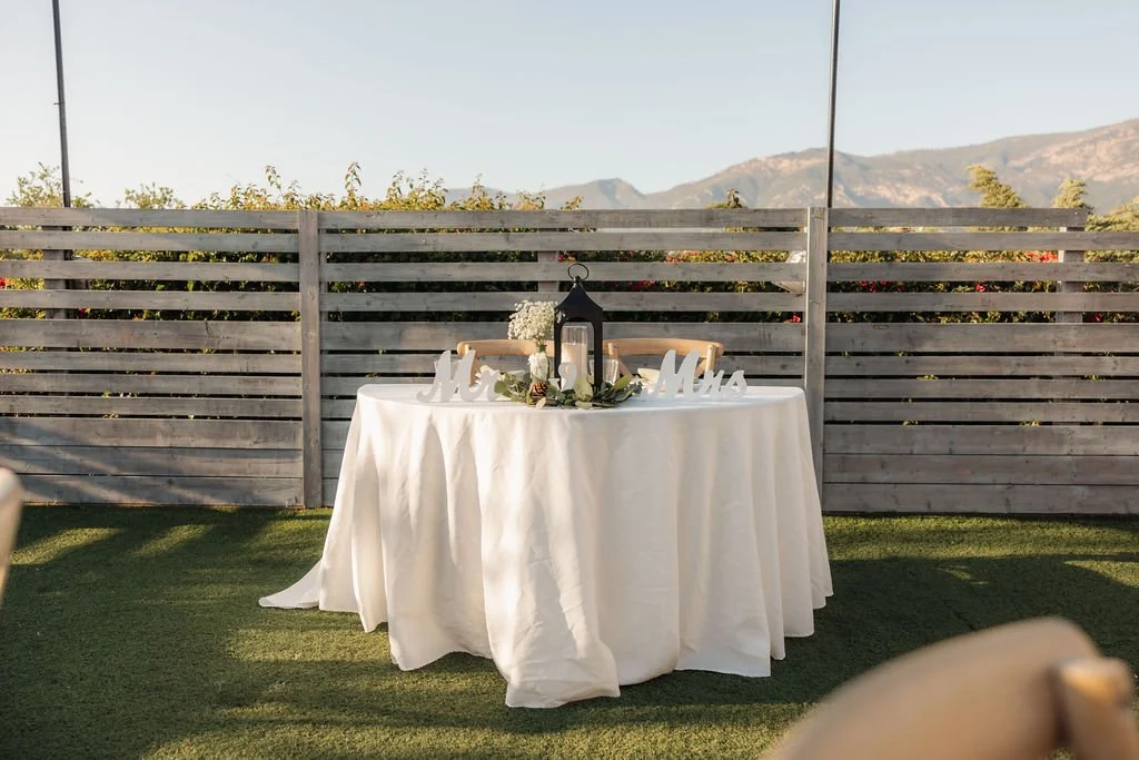 Santa Barbara Outdoor Summer Reception