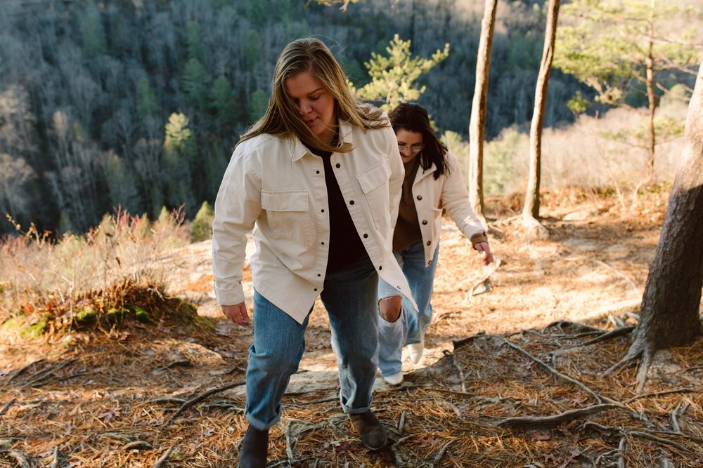 Late Autumn Proposal & Engagement Session in Red River Gorge- Kentucky063.jpg