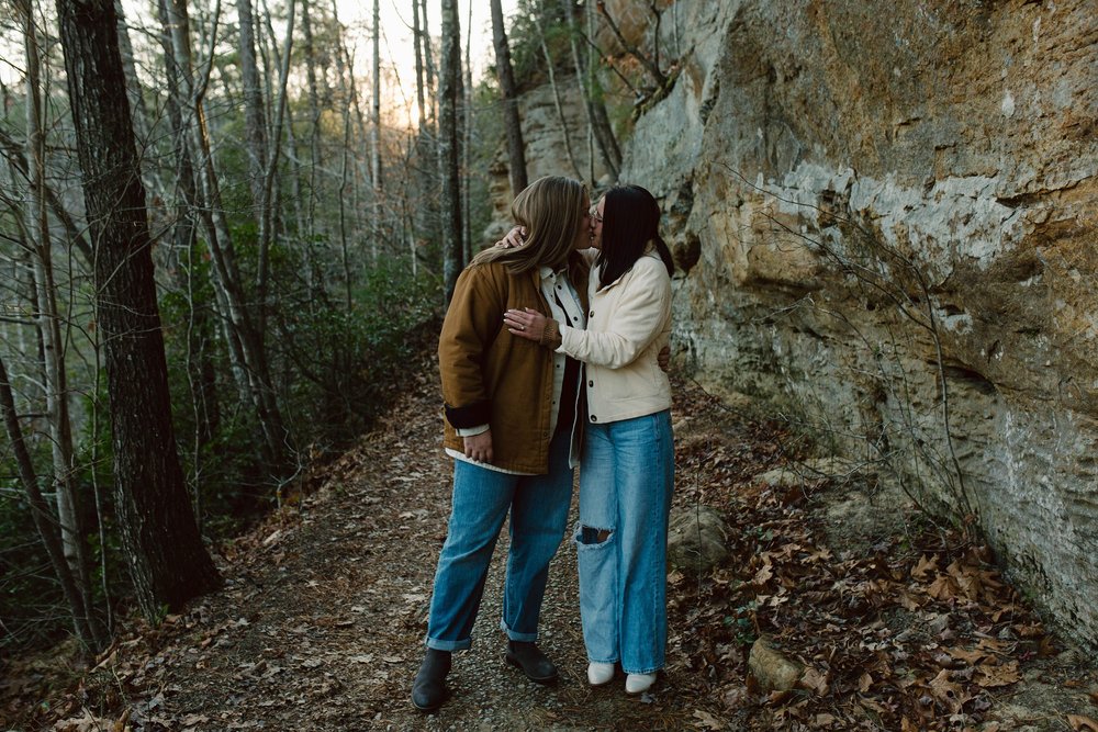 Late Autumn Proposal & Engagement Session in Red River Gorge- Kentucky107.jpg